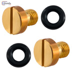 2X Carburetor Float Bowl Drain Screws for Honda CB750 CB550 CB400F CB350 CB77