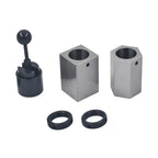 Set of 5 Collet Blocks for Square Hex Rings & Closer Holder Kit