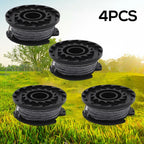 Set of 4 String Trimmer Spools for GreenWorks (Compatible 065 Inch)