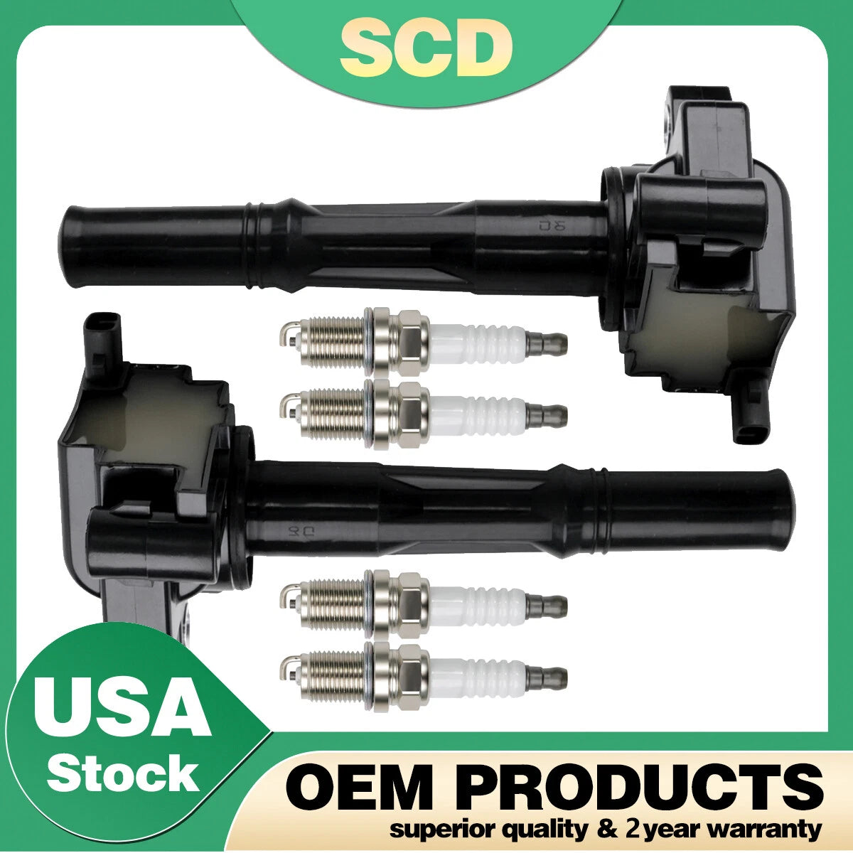 2X Ignition Coil & 4X Spark Plug for Toyota Tercel Paseo (1995–1999) UF170