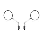 Black M10 Mirrors Set of 2 for Kawasaki KLX 110 125 C 250 S 2010–2017 KLX 230 2020–2021