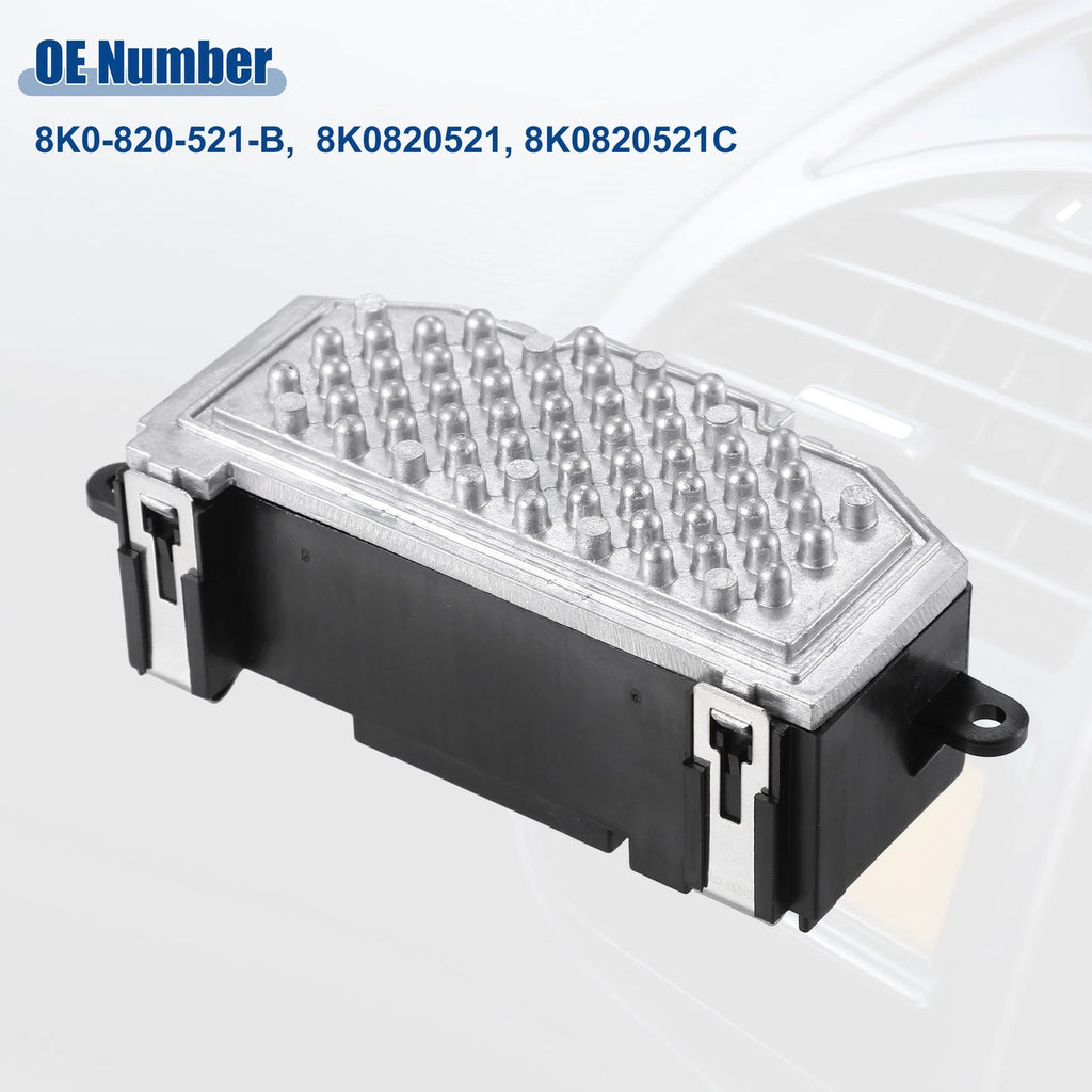 HVAC Blower Motor Resistor for Audi A4 2.0L A/T Quattro Avant (2009–2012)