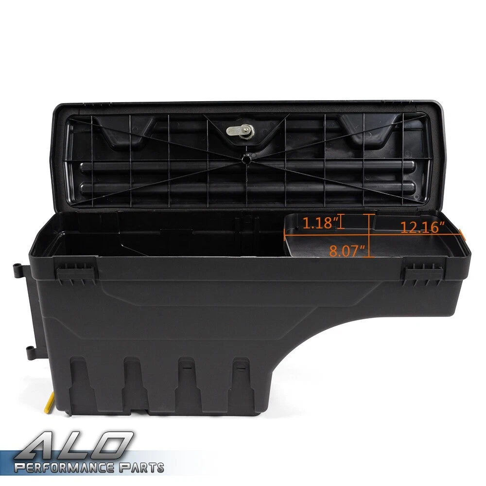 Truck Bed Storage Box Toolbox for Chevy Silverado GMC Sierra (2007–2018)