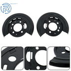 Set of 2 Brake Plates Dust Shield for Ford F-250 F-350 F-450