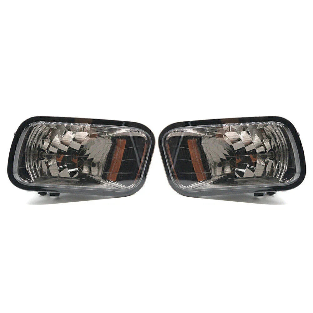 Black Front Fog Light Lamps  For Dodge Ram 1500 2500 3500 (2009-2012)
