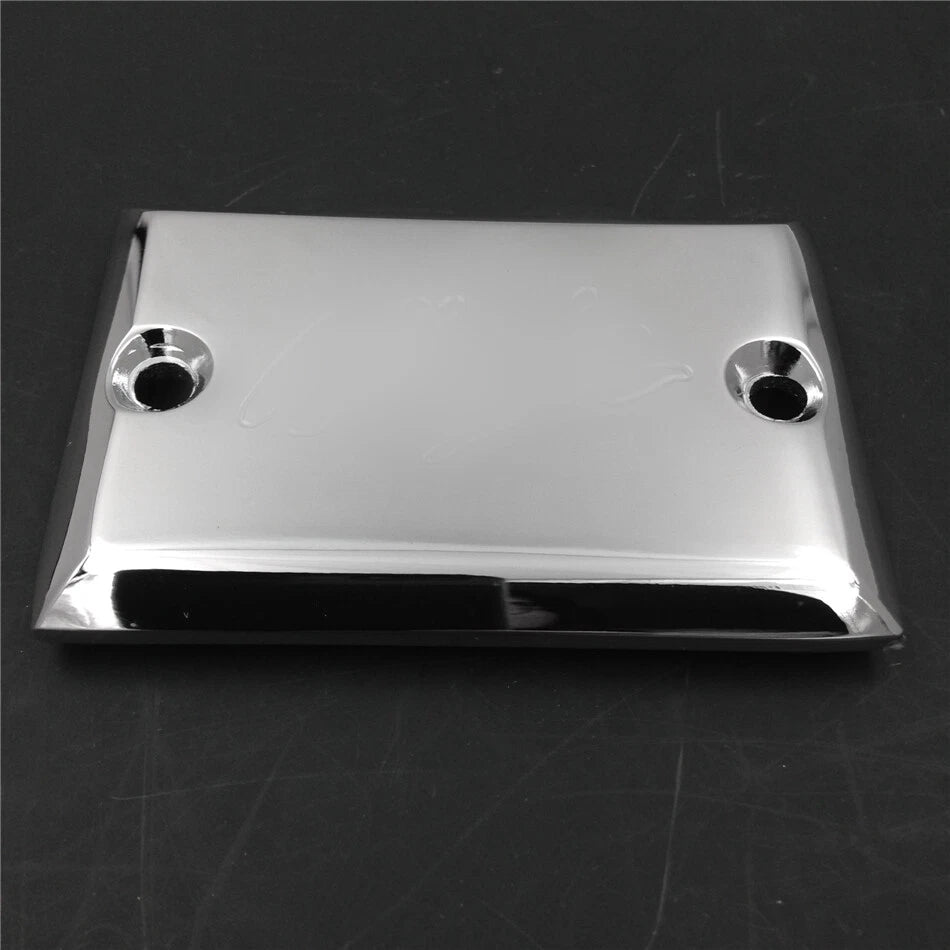 Chrome Brake Fluid Reservoir Cap Cover for Kawasaki Ninja 500 (1987–2010) & ZX12R (2000–2005)