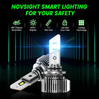 4X 9005 9006 LED Headlight Bulbs for CANbus Ready Vehicles (6500K White)