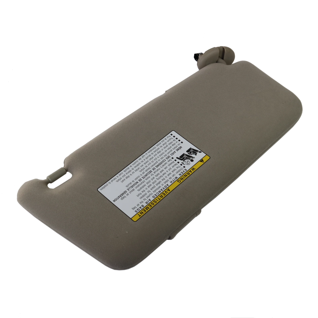 Driver Side Sun Visor for Toyota Camry (2007–2011) - Tan Beige
