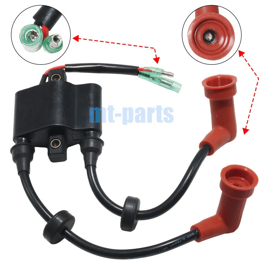 Ignition Coil for Yamaha Outboard 680-85570-00 680-85570-02 (6-25HP)