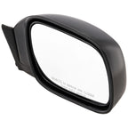 Right Side Mirror for Jeep Cherokee (1997–2001) Textured Manual Folding