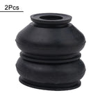 2Pcs Rubber Dust Cover and Ball Joint Boots for Track Rod End