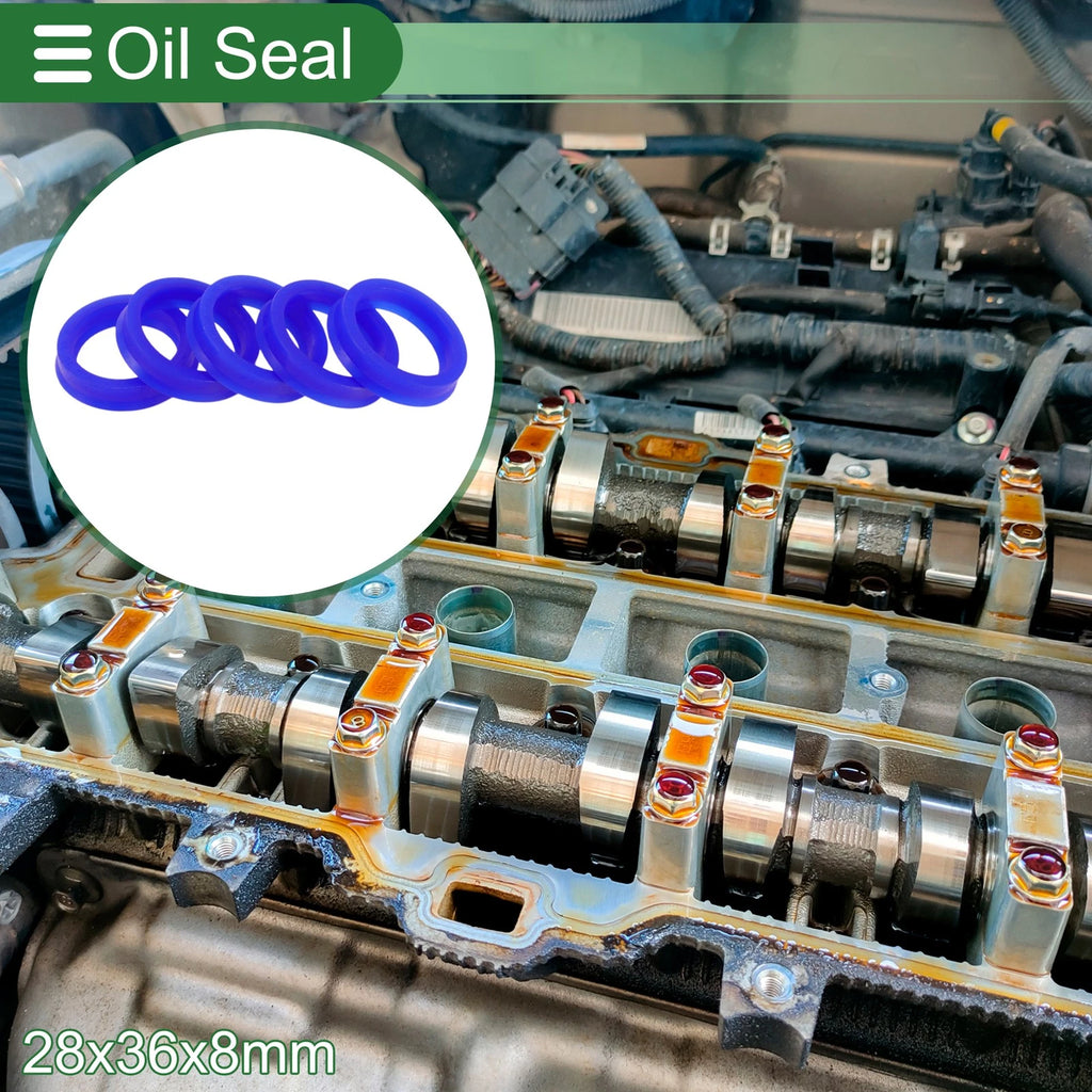 5X Oil Seal Rotary Shaft Seal 28x36x8mm High Pressure for Various Models