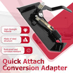 Quick Attach Bucket Conversion Adapter Latch Plates for Skid Steer (Universal)