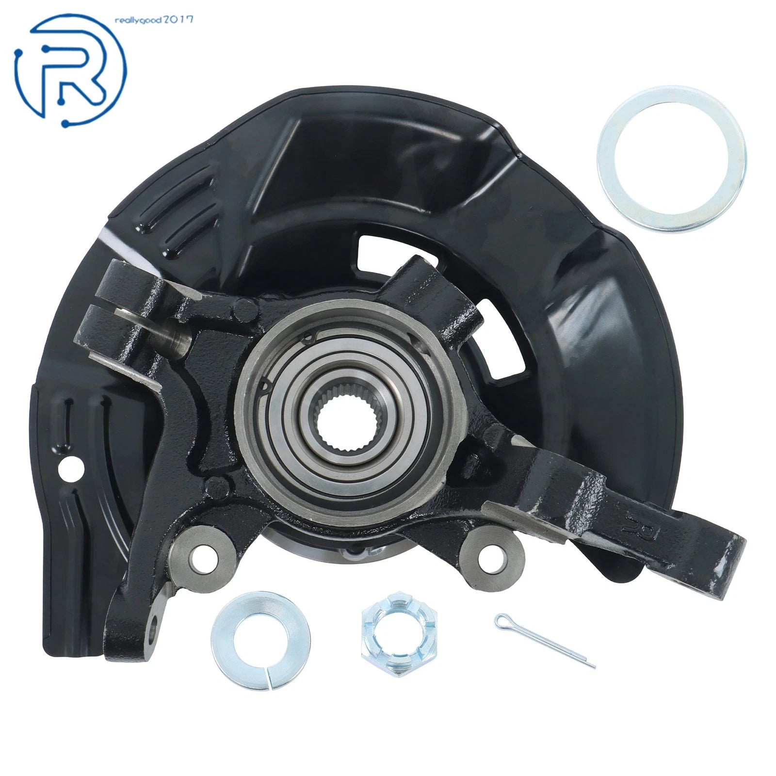 Front Right Steering Knuckle & Wheel Hub Bearing 698-454 for Hyundai Sonata (2011)