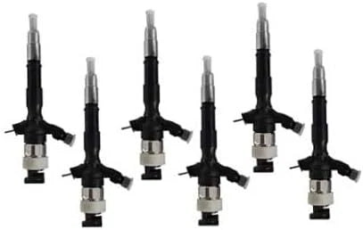 6X Fuel Injector 23670-0L090 23670-09350 for Toyota Hilux KUN26 (2005–2015)