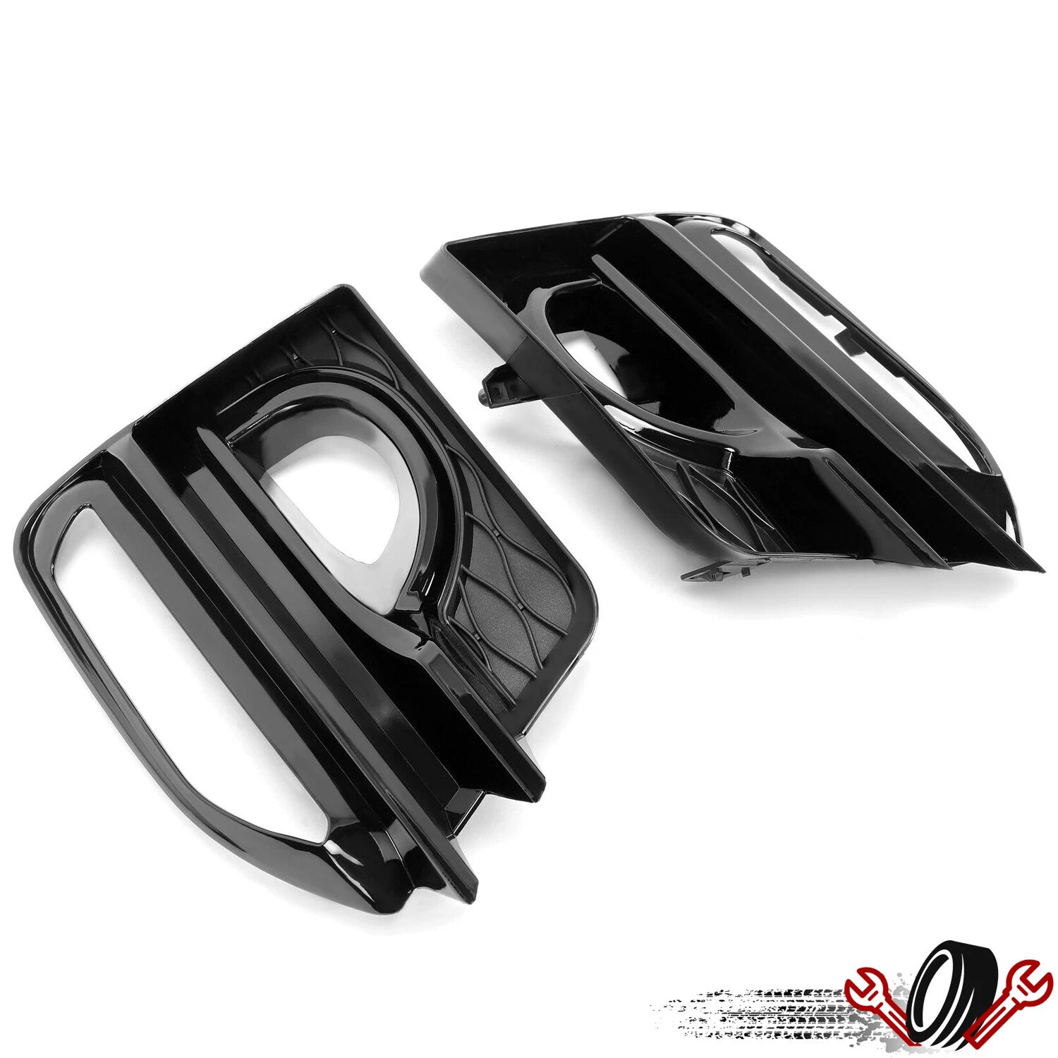 Front Fog Light Cover Grille Trim Bezel for Infiniti Q50 Sport (2014–2017)