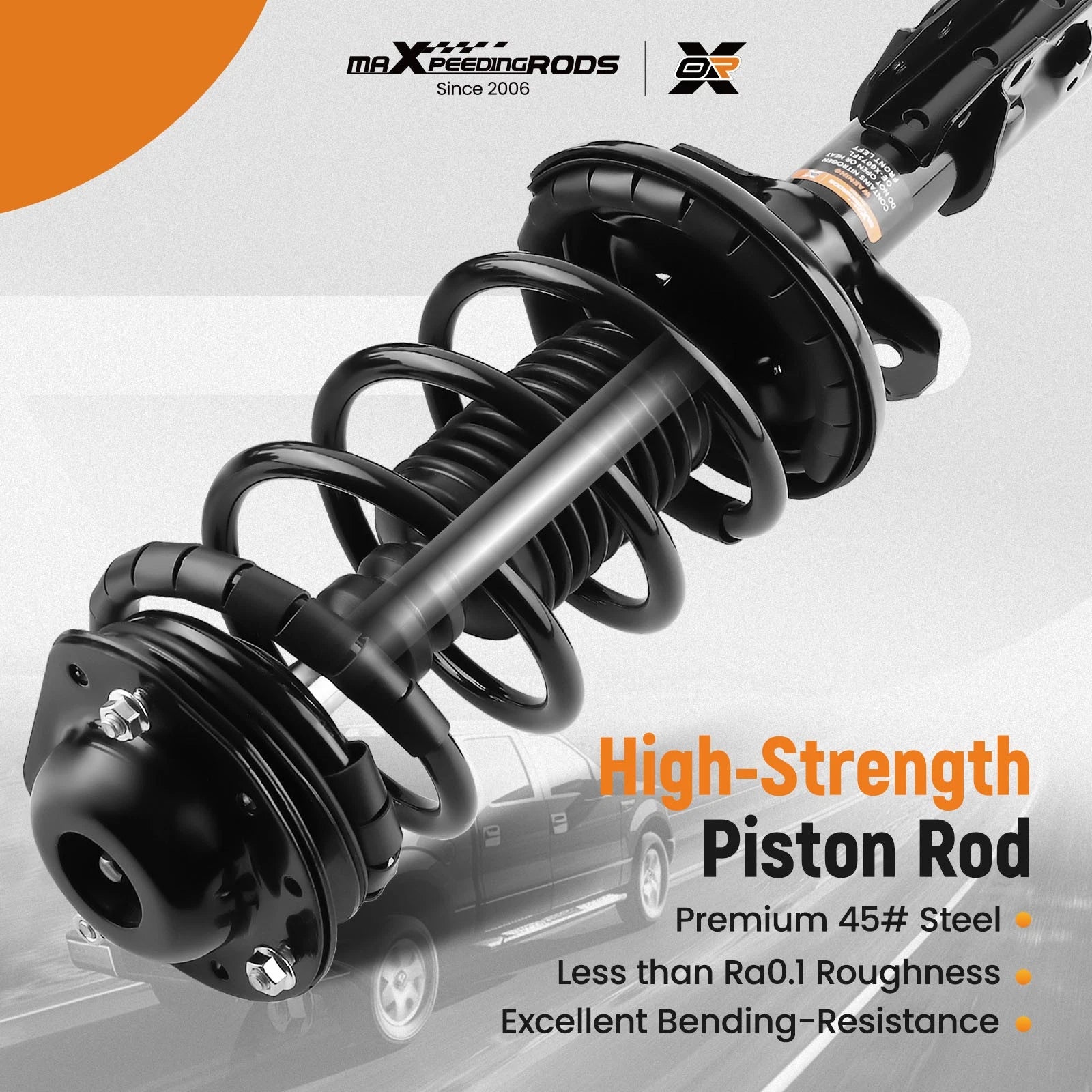 Set of 2 Front Shock Struts Assembly for Chevy Cobalt Pontiac G5 (2005-2010)