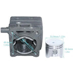 Copper Cylinder Kit 34mm for FS75 FS85 Trimmer (Piston Muffler Assembly)