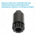 Engine Barring Tool for Volvo D11 D13 D16, Mack MP7 MP8 MP10 (88800014)