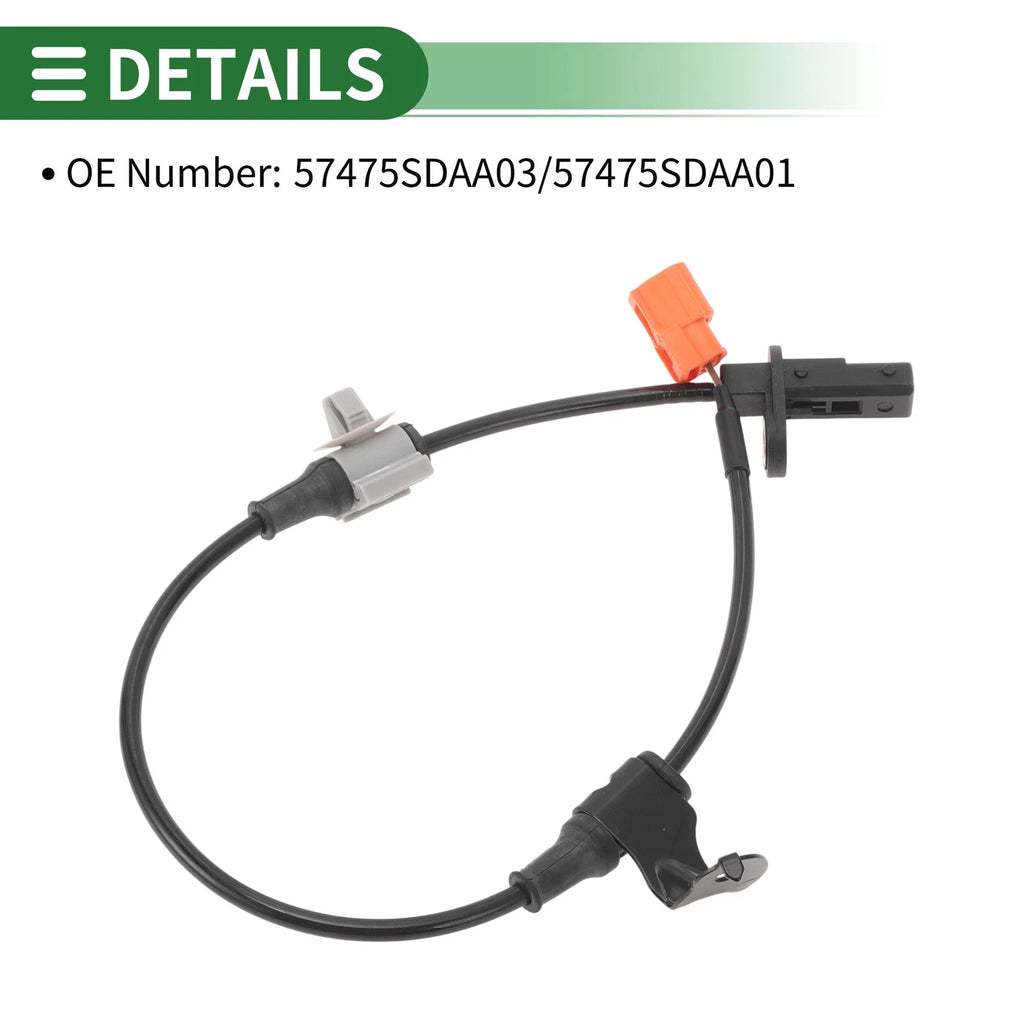 ABS Wheel Speed Sensor for Honda Accord (No. 57475SDAA03/57475SDAA01)