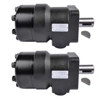 2Pcs Hydraulic Motor for Char-Lynn H Series (Standard 4-Bolt)