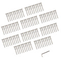 Invisible Cable Railing Kit for Various Applications (100 Pack)
