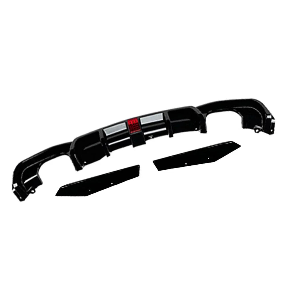 3PCS Rear Bumper Splitter Spoiler Lip for BMW 3-Series F30 F31 F35 M-Sport (12-19)