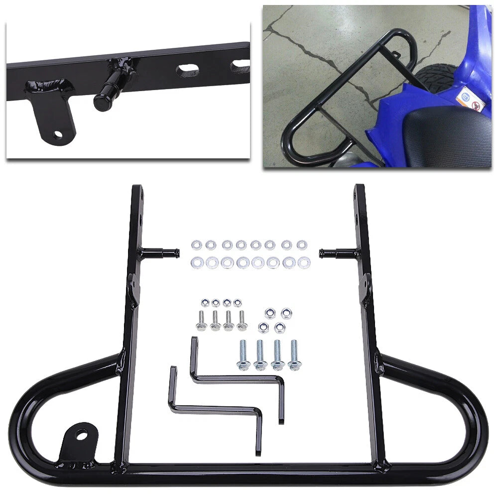 Rear Steel Wide Grab Bar Bumper for Yamaha Raptor 700 (2006–2023)
