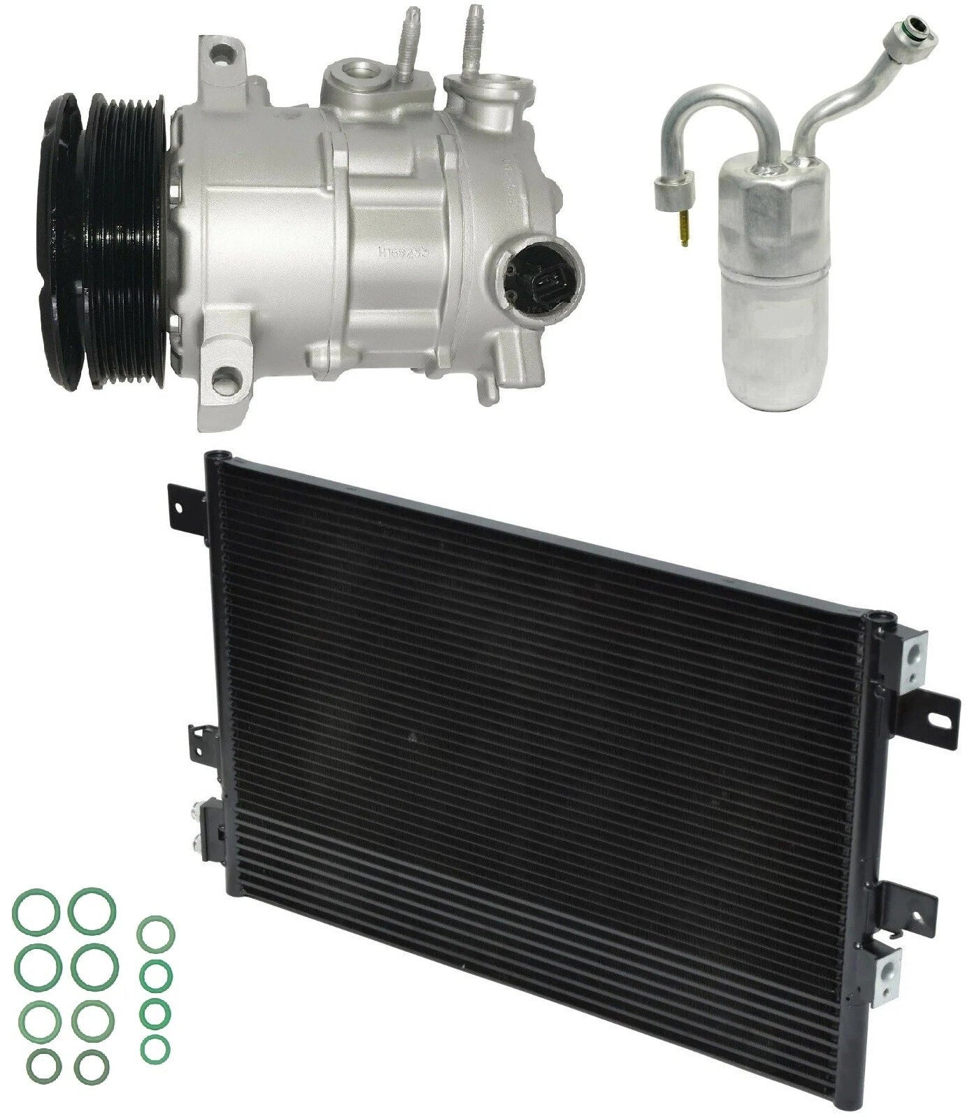 AC Compressor Kit With Condenser for Chrysler Sebring 2.4L (2007-2010)