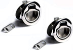 2PC Boat Slam Latch for Marine Deck Hatch (Flush, 2" Handle)