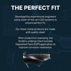 Fender Kit for Chevrolet Silverado 1500 (2007–2013) Primed Front Left