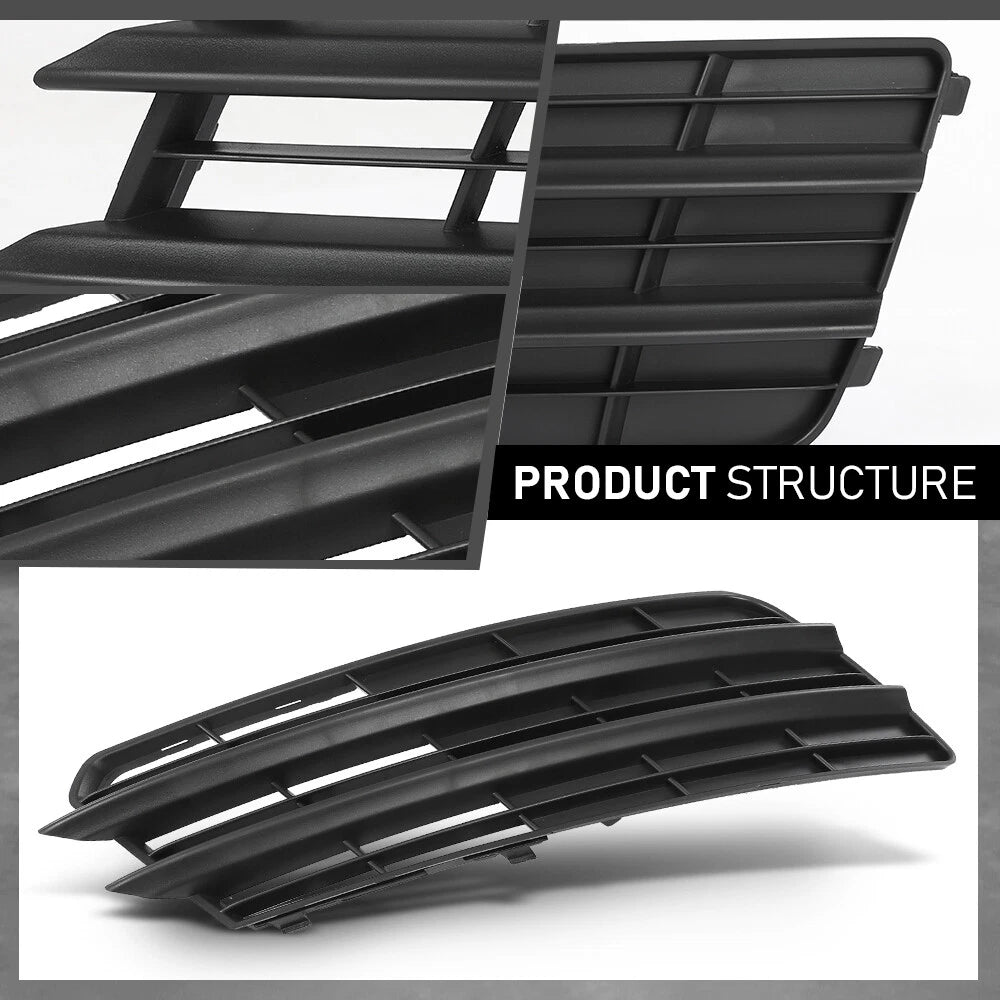Set of 2 Front Bumper Fog Light Covers for Audi A7 (2011–2014)