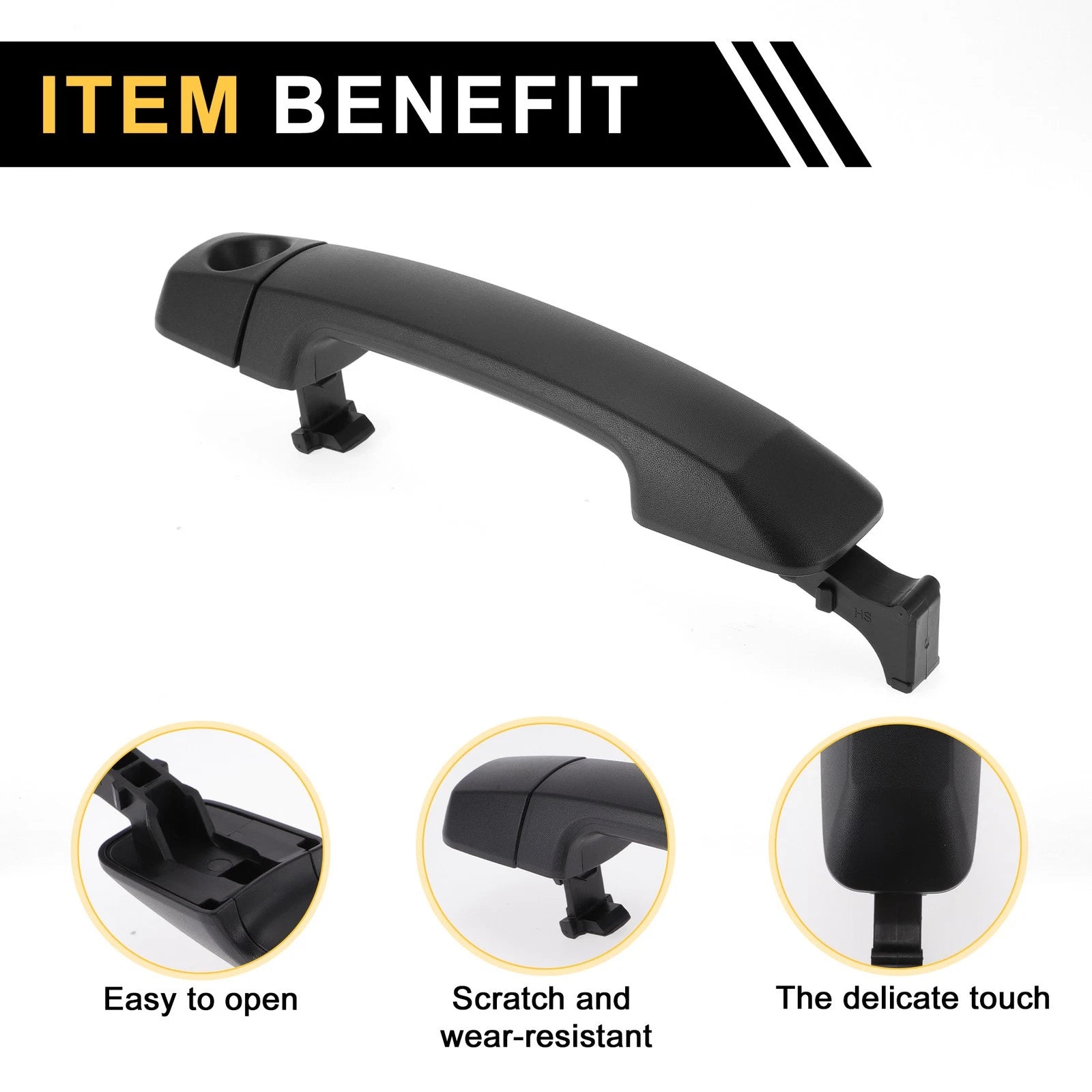Front Right Exterior Door Handle for Toyota Tundra (2007–2020) No. 692170C030