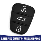 Hyundai 3 Button Key Fob Shell Case Rubber for Hyundai ( Available)