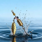 Metal Rotating Vane Flyer Lure 6cm for Trout Panfish (Freshwater)