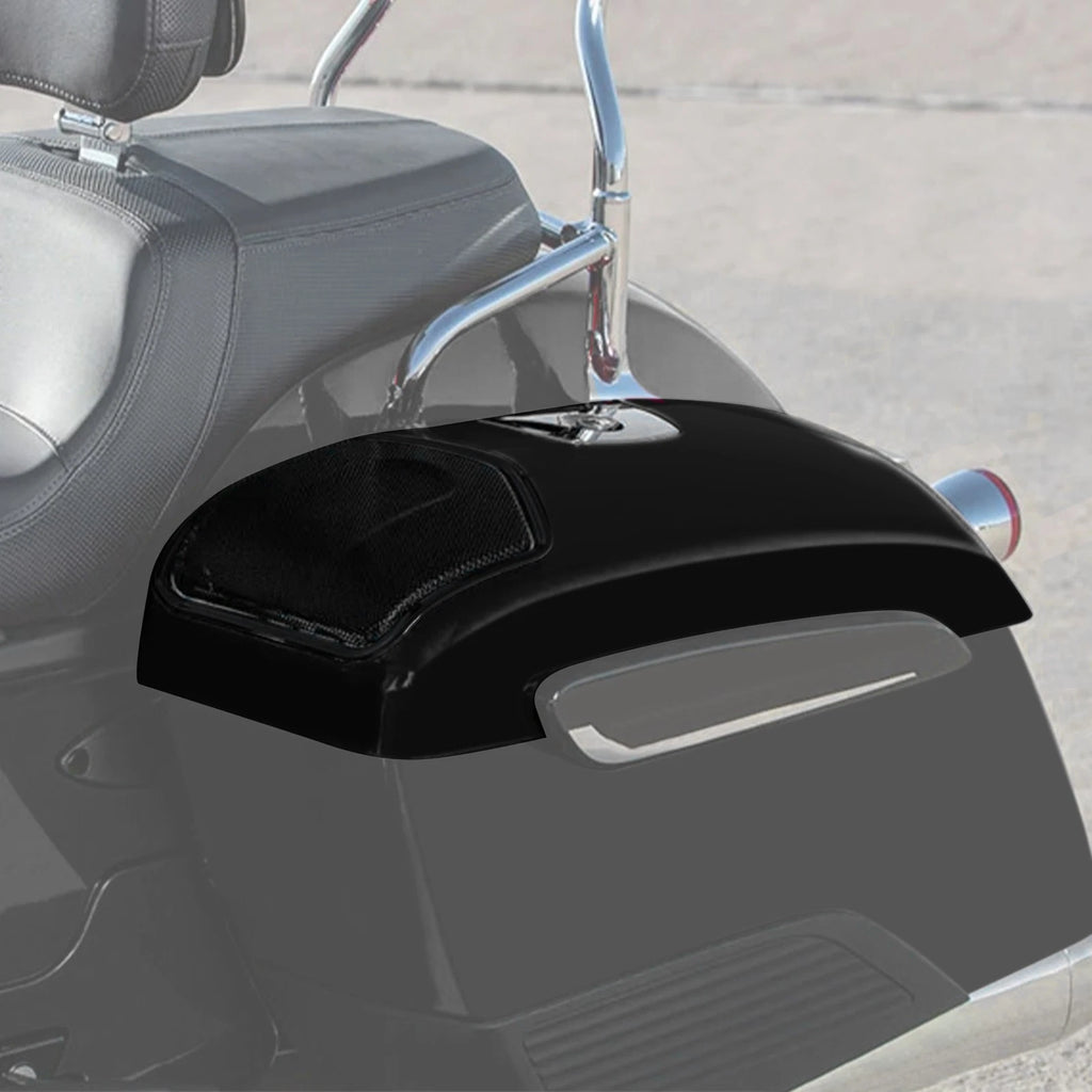 Matte Saddlebag Lids Cover for Indian Chieftain Dark Horse (2019–2025)