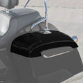 Matte Saddlebag Lids Cover for Indian Chieftain Dark Horse (2019–2025)