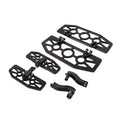 Front Floorboard & Rear Foot Pegs with Mounts for Harley Touring (93-23)