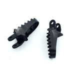 Gray Motocross MX Foot Pegs for Kawasaki KLX300R (1997–2007), KLX650 (1993–1995)