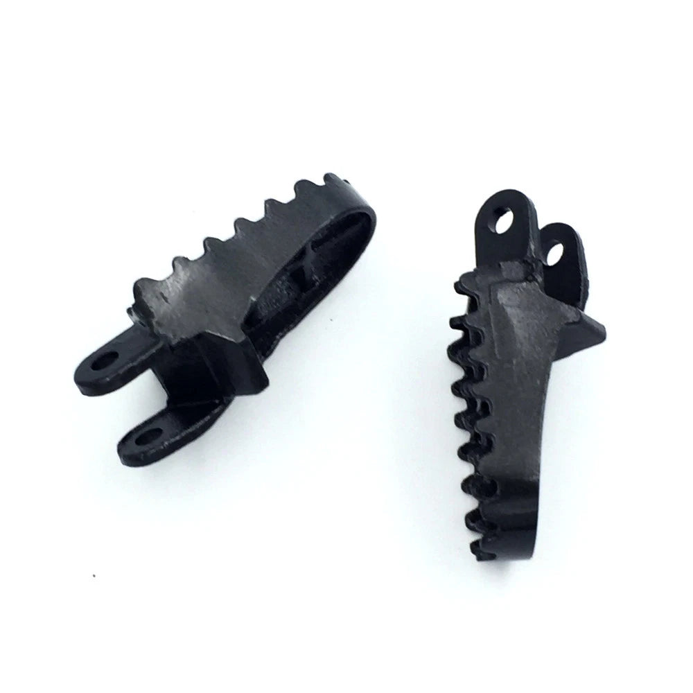 Gray Motocross MX Foot Pegs for Kawasaki KLX300R (1997–2007), KLX650 (1993–1995)