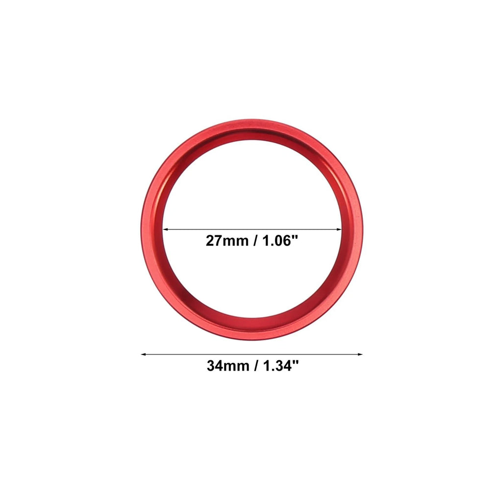 Engine Start Button Decorative Ring for Audi A4L A6L Q5 A5 A7 (2010–2023)