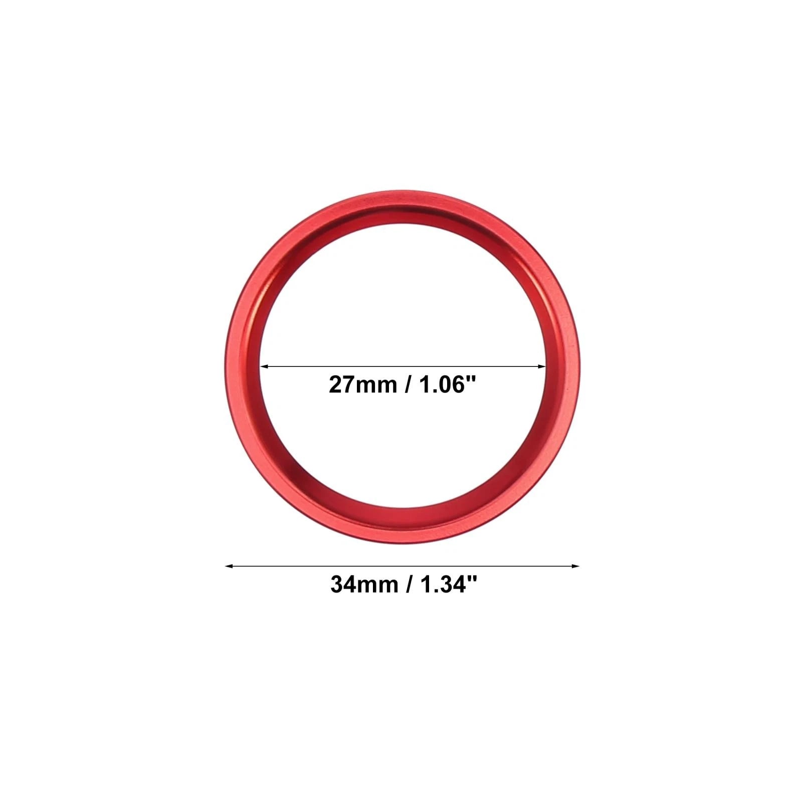 Engine Start Button Decorative Ring for Audi A4L A6L Q5 A5 A7 (2010–2023)