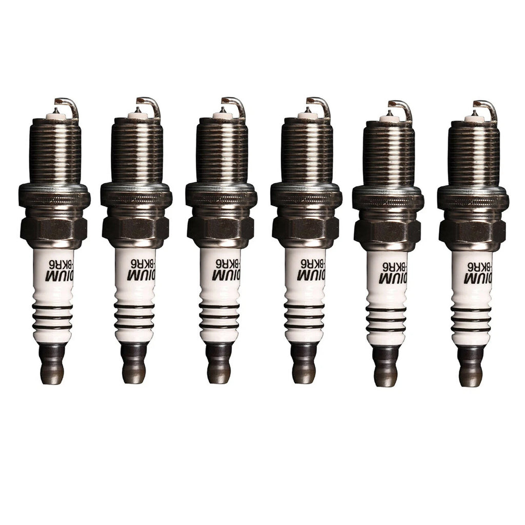 Set of 6 Iridium Spark Plugs for BMW E46 325i 330i E39 525i E66 760Li (1998–2006)