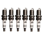 Set of 6 Iridium Spark Plugs for BMW E46 325i 330i E39 525i E66 760Li (1998–2006)