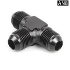 3-Way Tee Hose Fitting Adapter for AN6/8/10/12 Male