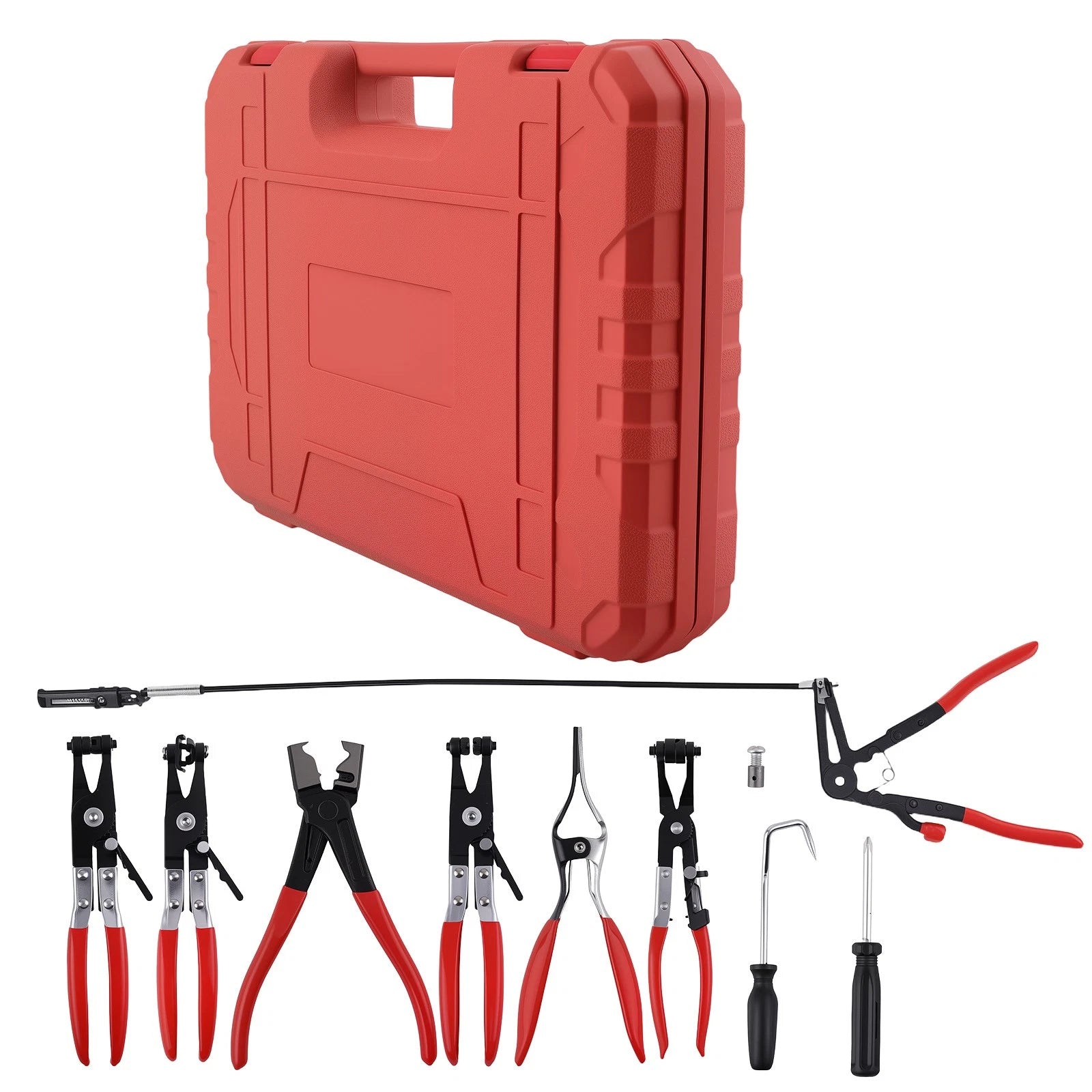 9pcs Hose Clamp Pliers Tool for Universal Applications