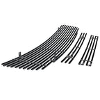 Stainless Black Billet Grille Combo for GMC Sierra 1500/2500HD/3500 (2003-2006)