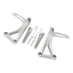 Set of 2 Rear Passenger Footpeg Pegs Bracket for Honda CB650F CBR650F (2014–2019)