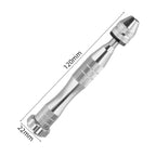 Lightweight Aluminum Hand Drill for Wood Plastic Rubber (No Specific Model)