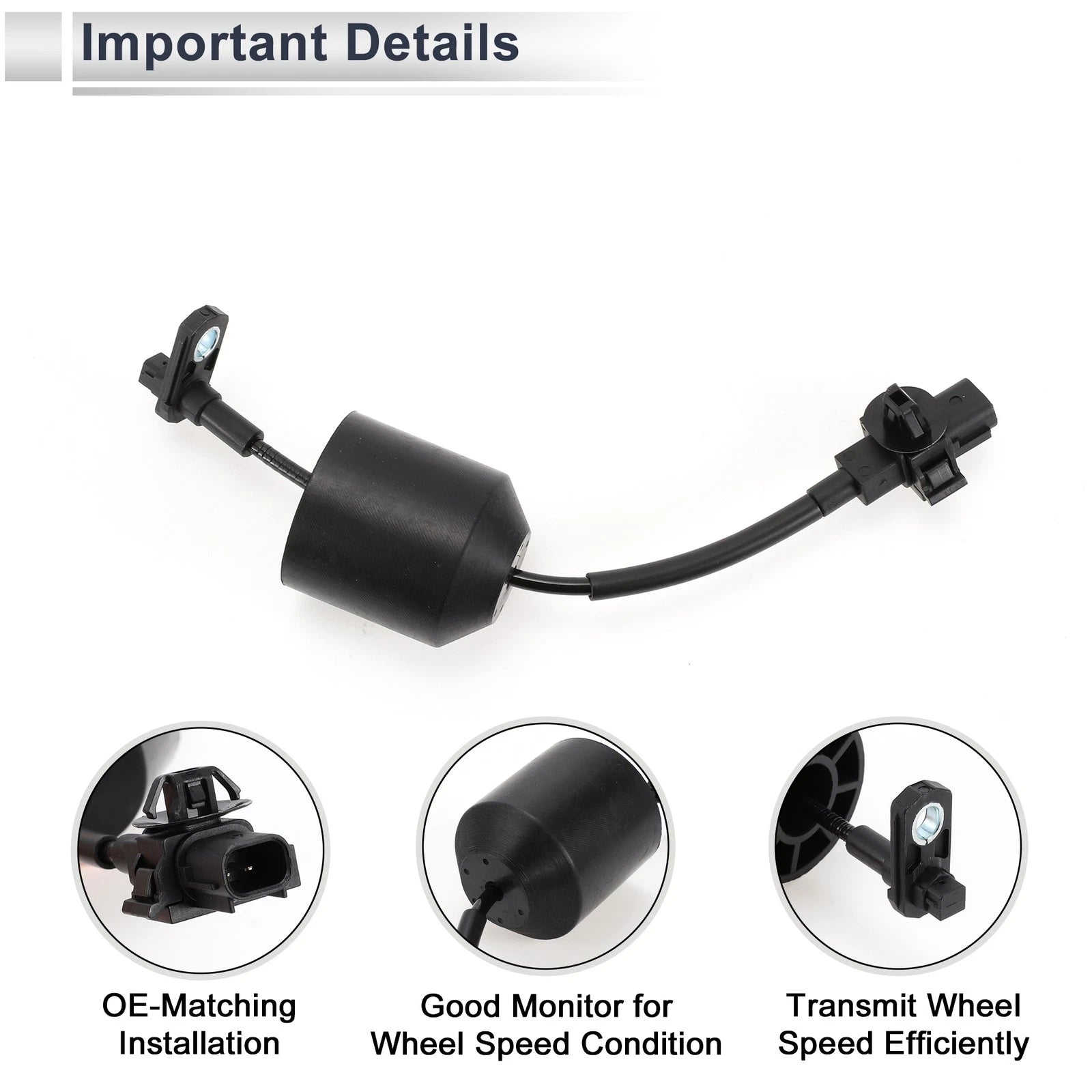 ABS Wheel Speed Sensor No. 57470T7W003 for Honda HR-V (2016–2021)